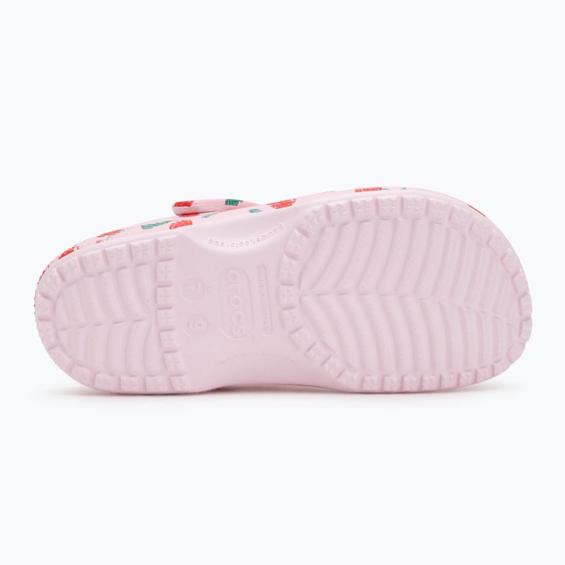 Crocs Classic Fresh Fruits Clog pink milk 5