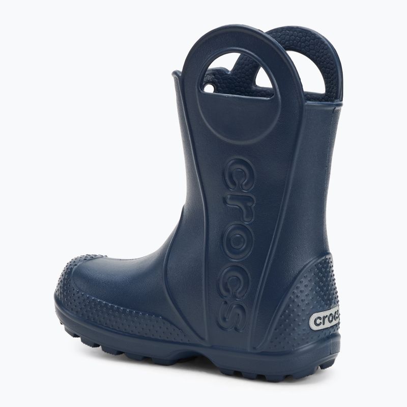 Children's wellingtons Crocs Handle It Rain Boot Kids Toddler navy 3