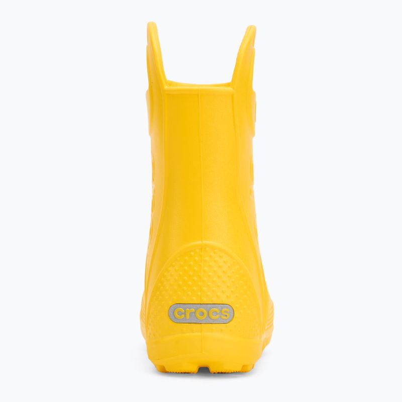 Crocs Handle It Rain Boot Kids Toddler yellow 6