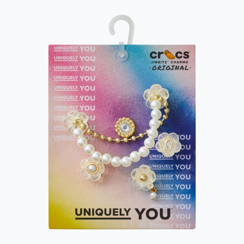Crocs Jibbitz™ Gold and Floral pins 5 pcs. 2