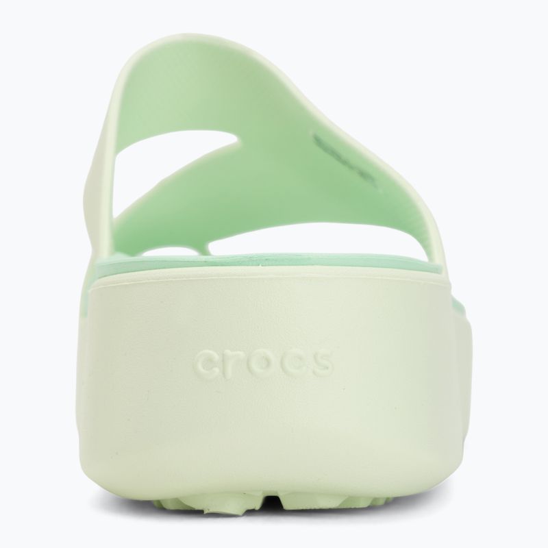 Women's flip-flops Crocs Getaway Platform Toe Loop jade tint 6