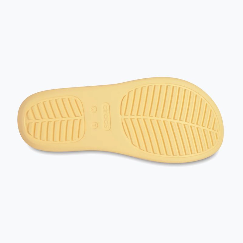 Women's flip-flops Crocs Getaway Platform Toe Loop golden hour 5