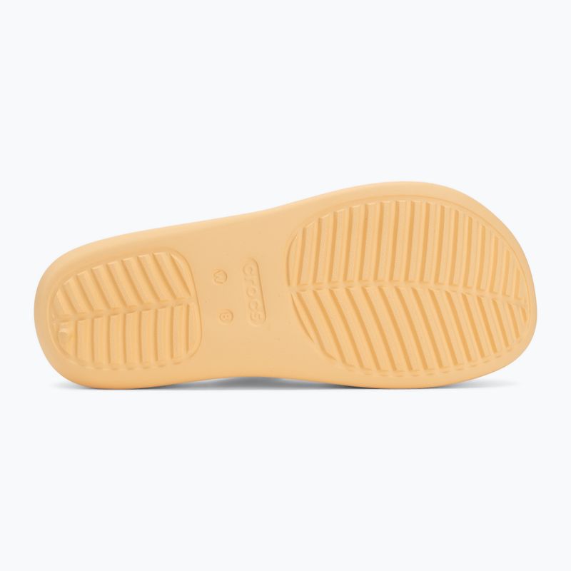 Women's flip-flops Crocs Getaway Platform Toe Loop golden hour 4