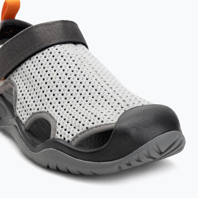 Men's Crocs Swiftwater Mesh Deck mirage sandals 7