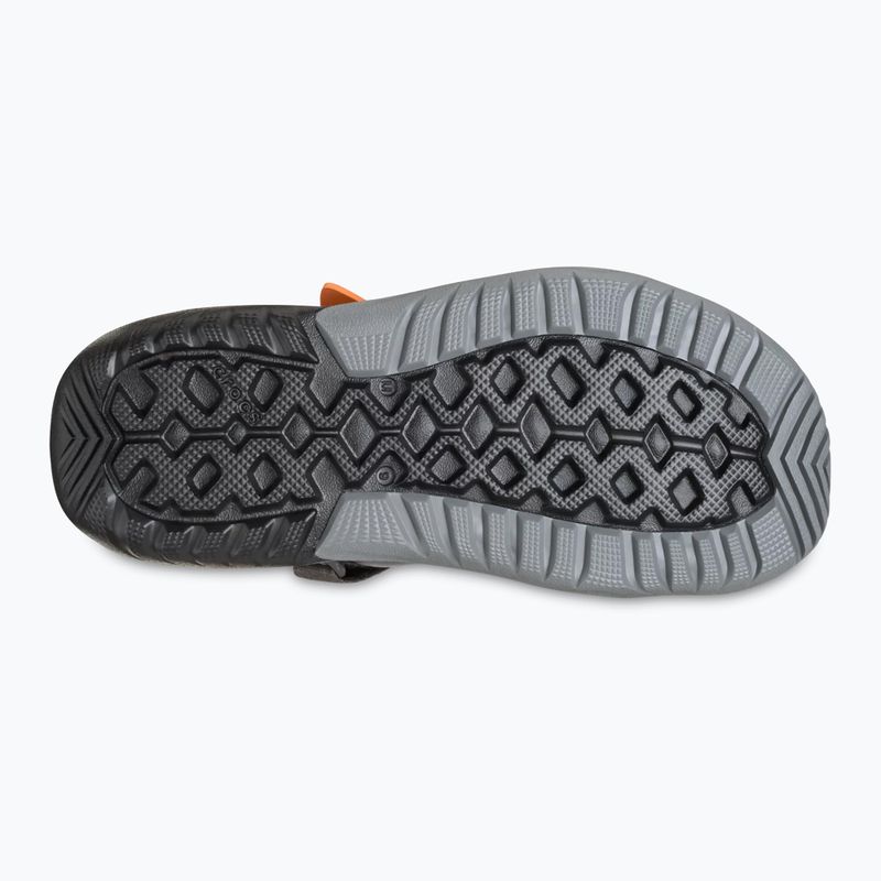 Men's Crocs Swiftwater Mesh Deck mirage sandals 4