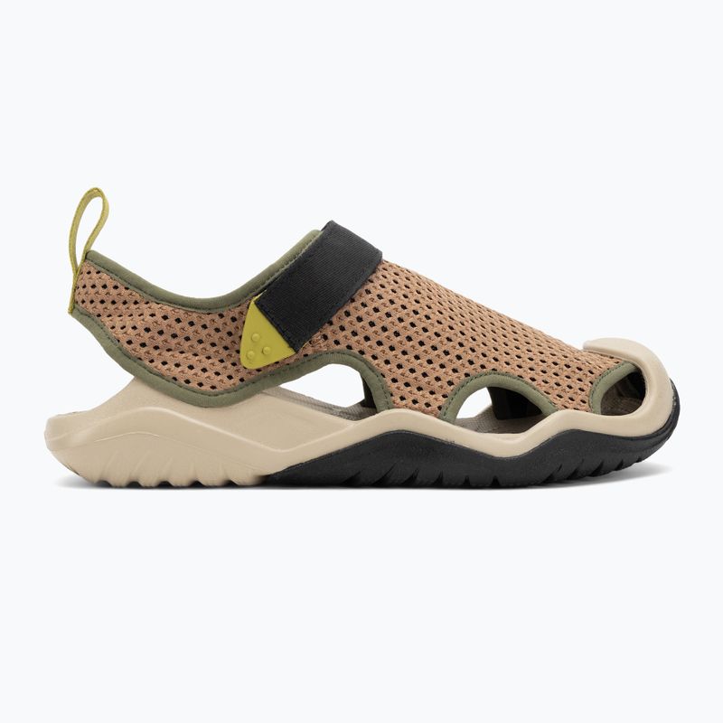Men's Crocs Swiftwater Mesh Deck sandals sepia 2