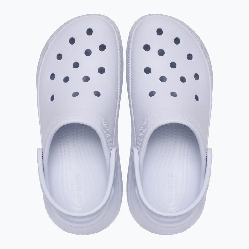 Slides Crocs Classic Crush Clog frosted grape 5