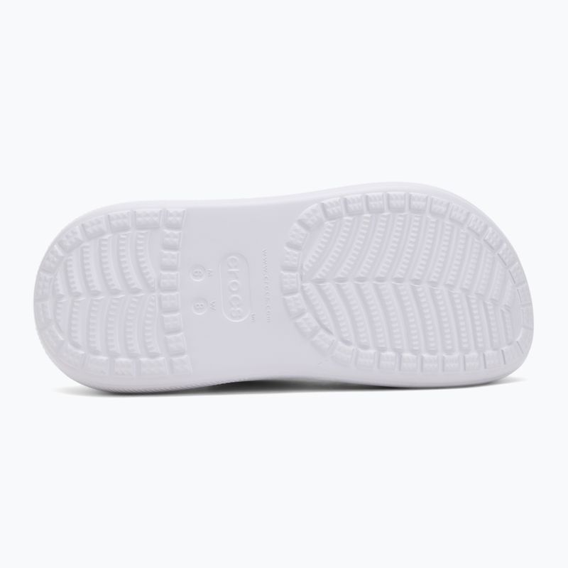 Slides Crocs Classic Crush Clog frosted grape 5