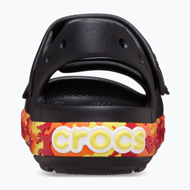 Crocs Crocband Cruiser Flames black children's sandals 3