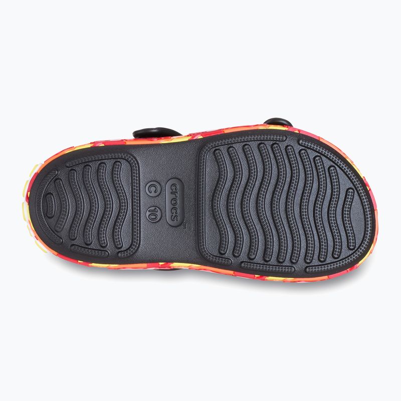 Crocs Crocband Cruiser Flames black children's sandals 4