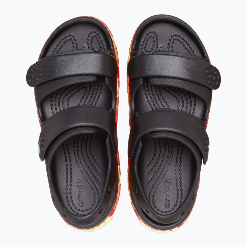 Crocs Crocband Cruiser Flames black children's sandals 5