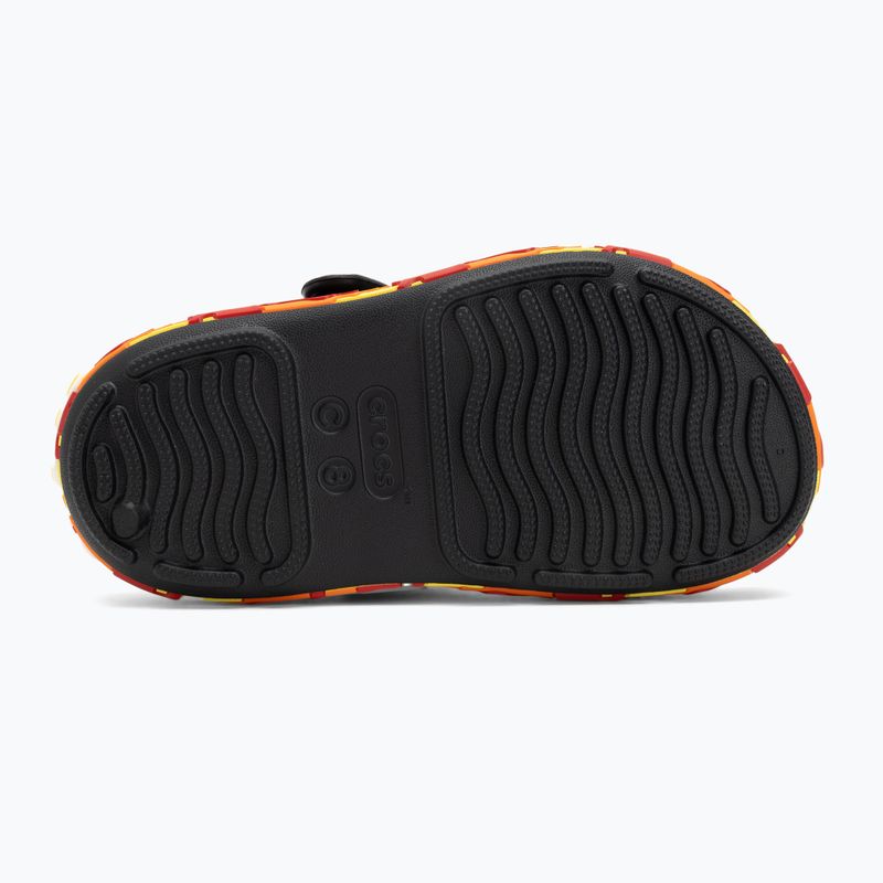 Crocs Crocband Cruiser Flames black children's sandals 4