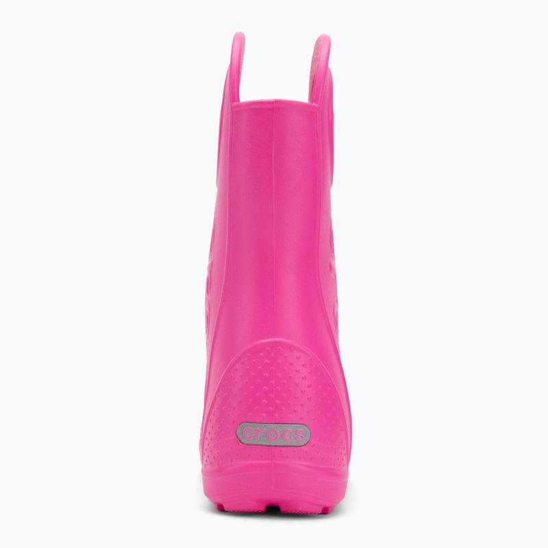 Children's wellingtons Crocs Handle It Rain Boot Kids pink crush 6