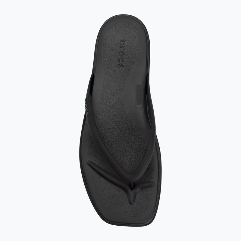 Women's flip-flops Crocs Miami black 5