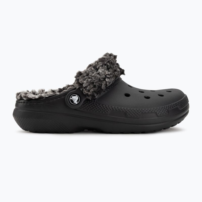 Slides Crocs Classic Fleece Lined black 3