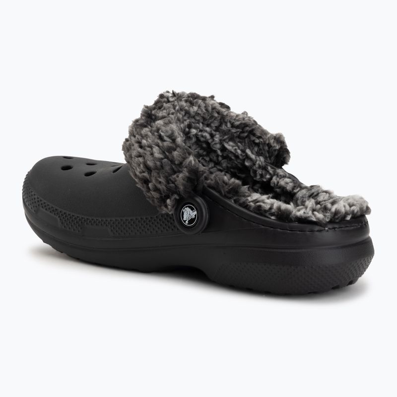 Slides Crocs Classic Fleece Lined black 4