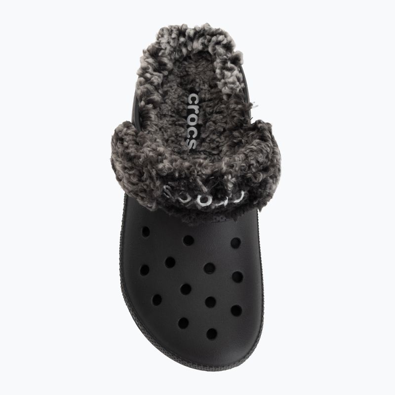 Slides Crocs Classic Fleece Lined black 6