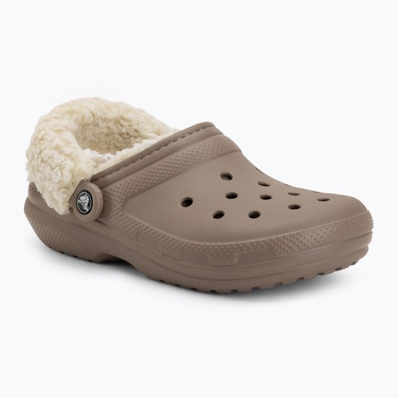 Slides Crocs Classic Fleece Lined mushroom 2