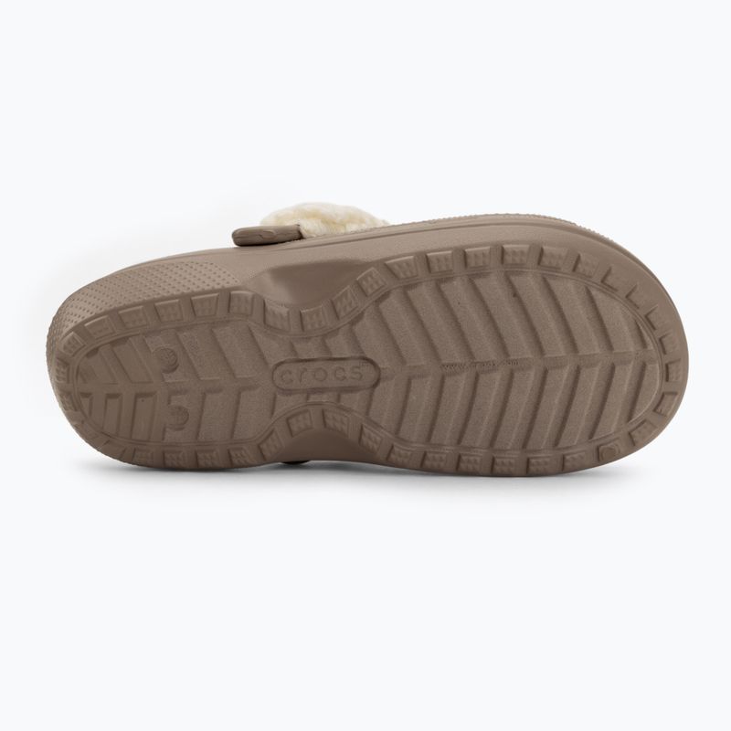 Slides Crocs Classic Fleece Lined mushroom 5