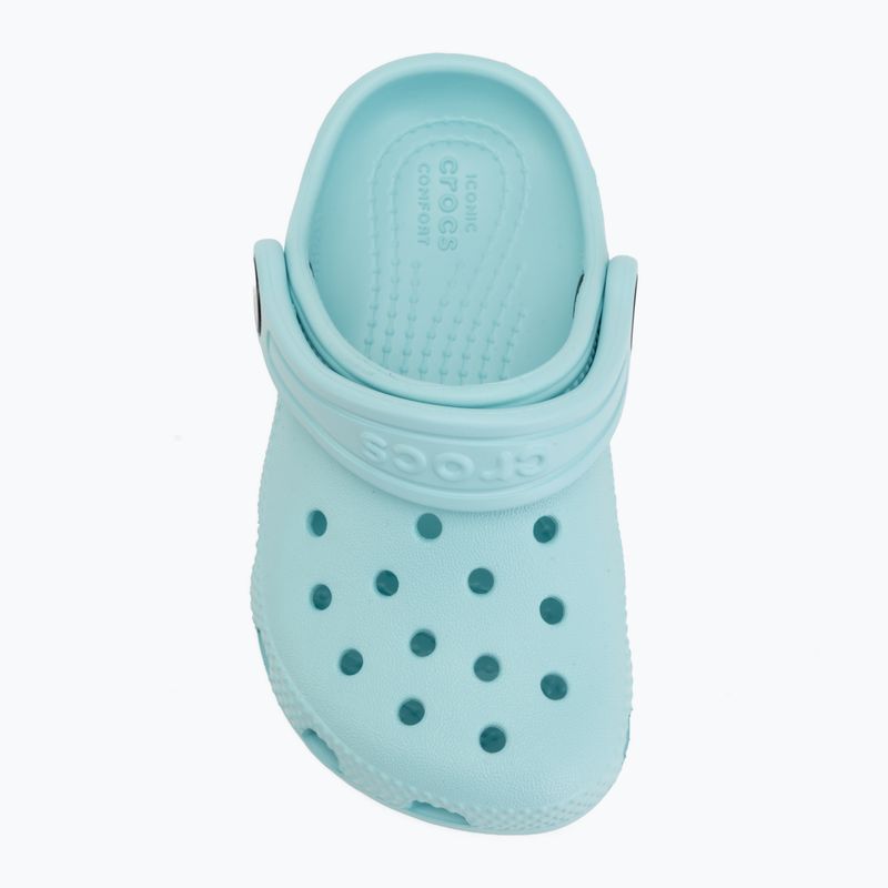 Children's slides Crocs Classic Clog Toddler aquamarine 6