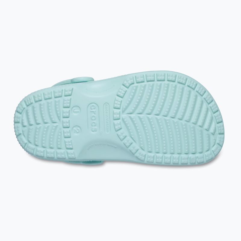 Children's slides Crocs Classic Clog Kids aquamarine 3