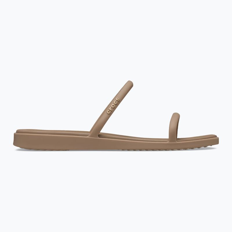 Women's sandals Crocs Miami Two Strap Sandal milk chocolate 2