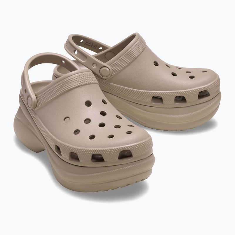 Women's slides Crocs Classic Bae Clog taupe 3