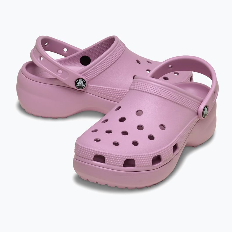 Women's slides Crocs Classic Platform Clog hydrangea 3