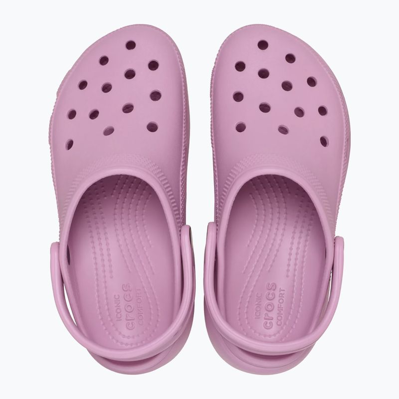 Women's slides Crocs Classic Platform Clog hydrangea 5