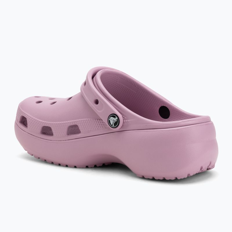 Women's slides Crocs Classic Platform Clog hydrangea 4