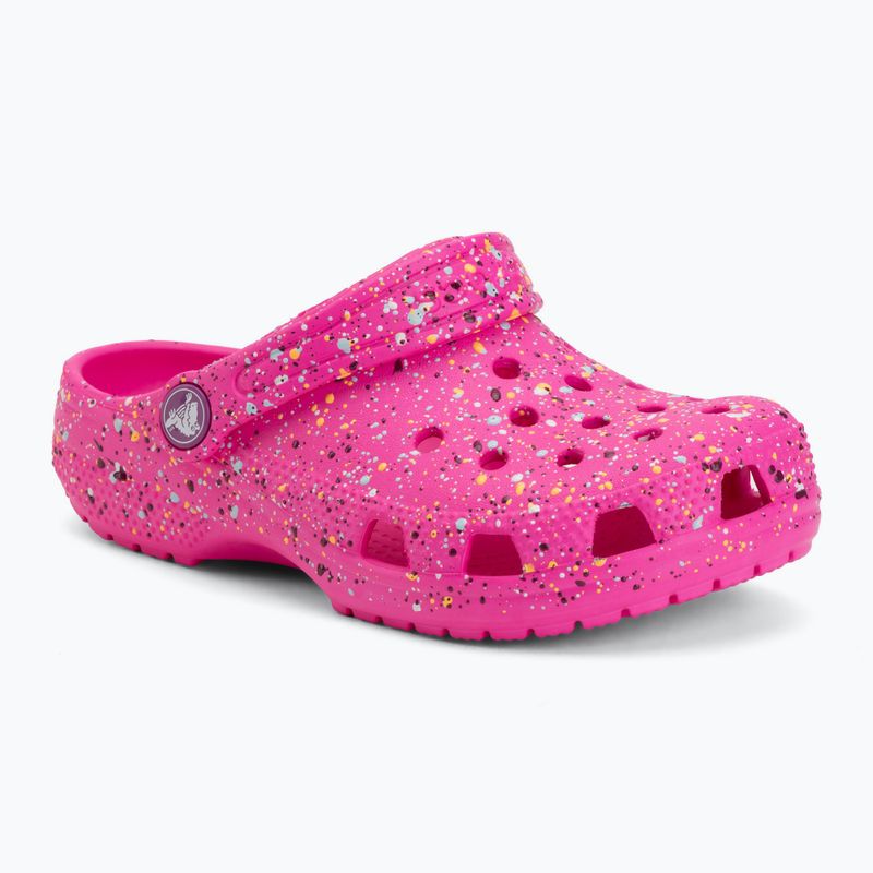 Children's slides Crocs Classic Paint Splatter Clog