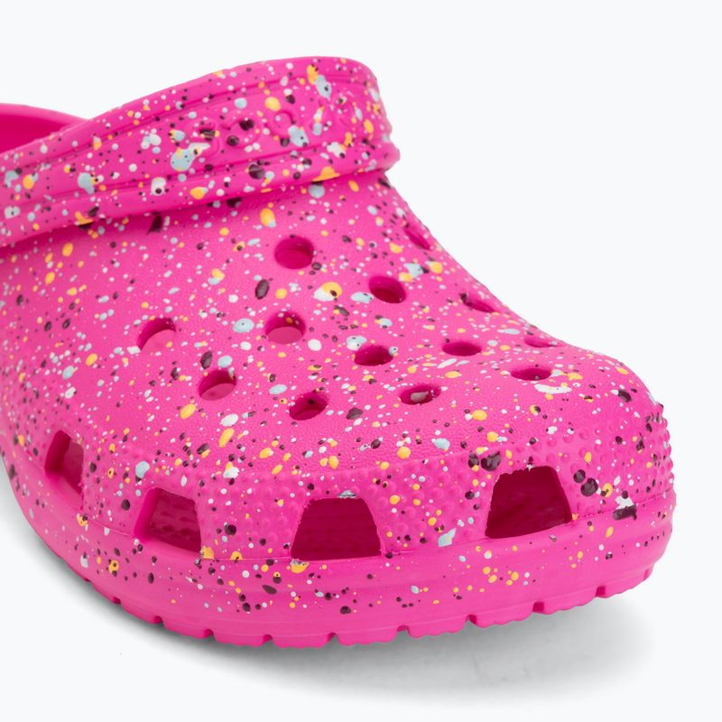 Children's slides Crocs Classic Paint Splatter Clog 8