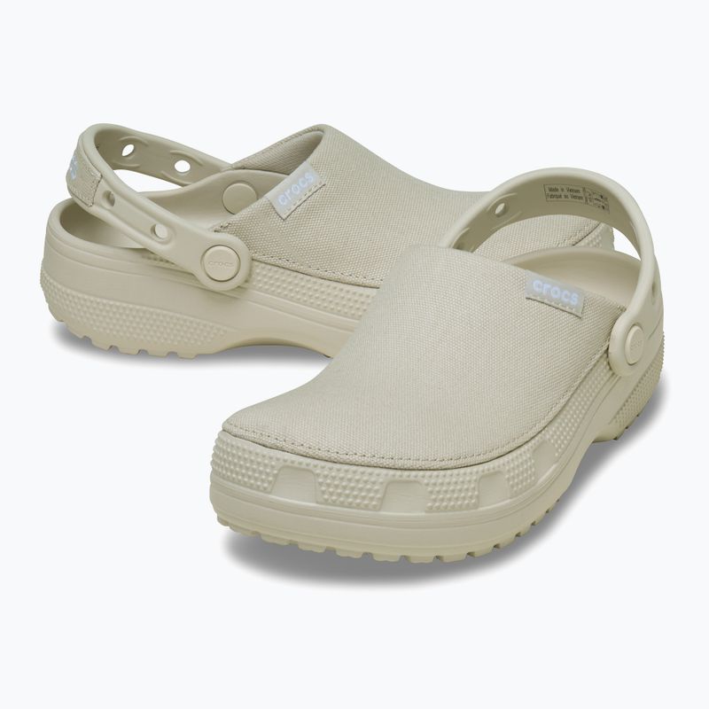 Slides Crocs Classic Crafted Clog stucco 14