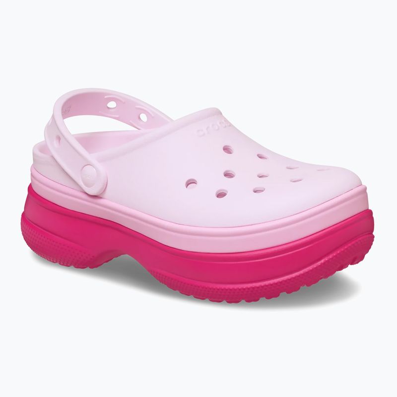 Slides Crocs Classic Stacked Clog dragon fruit 9