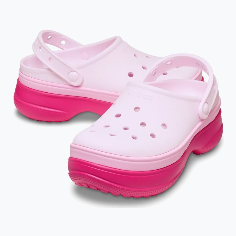 Slides Crocs Classic Stacked Clog dragon fruit 11
