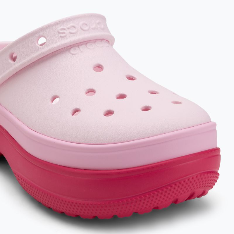 Slides Crocs Classic Stacked Clog dragon fruit 8