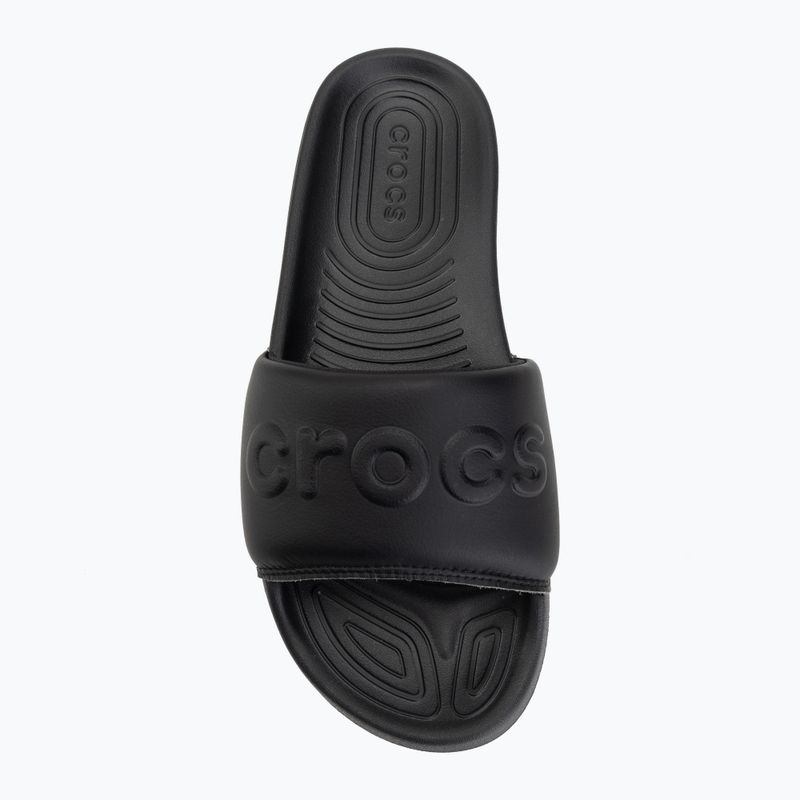 Women's slides Crocs All Day black 5