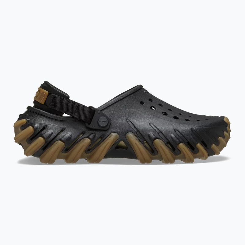 Slides Crocs Echo Gum Ro Clog black 10