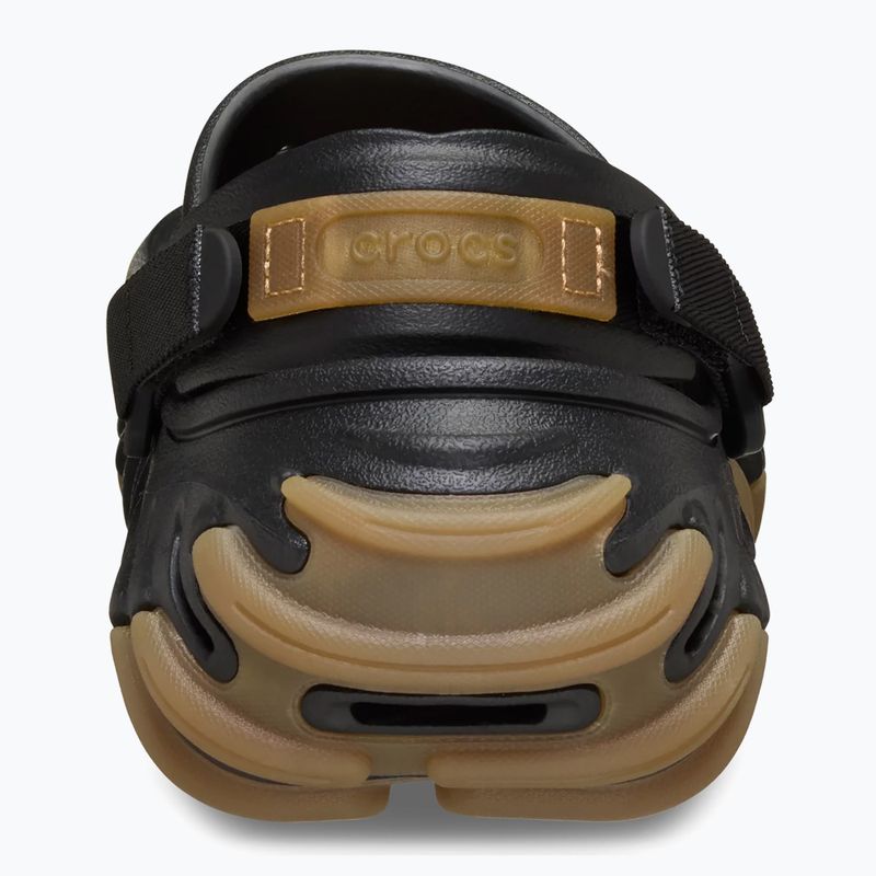 Slides Crocs Echo Gum Ro Clog black 12