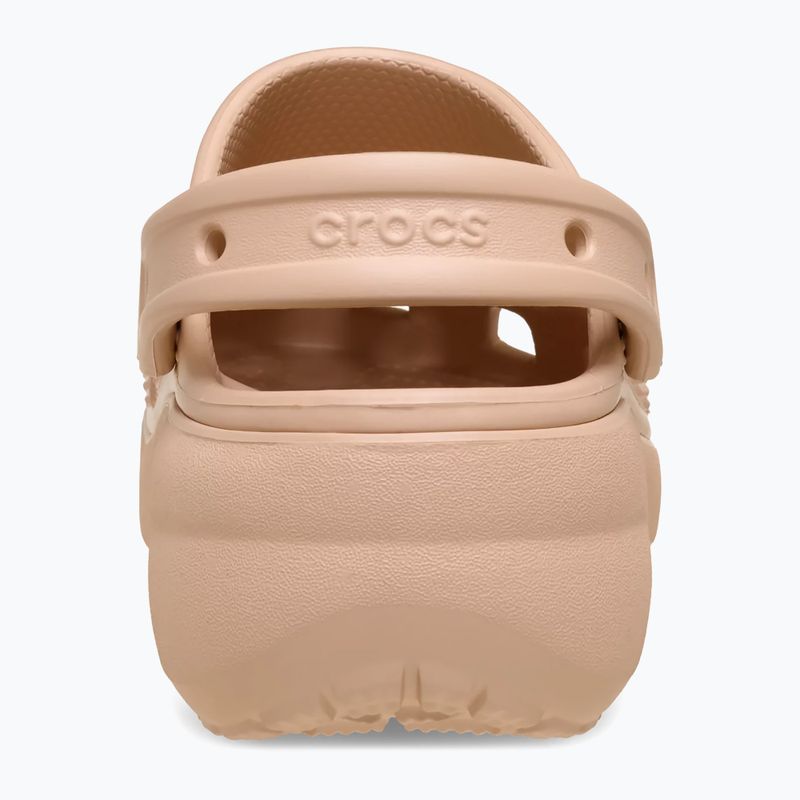 Women's slides Crocs Classic Platform Clog pink caramel 4