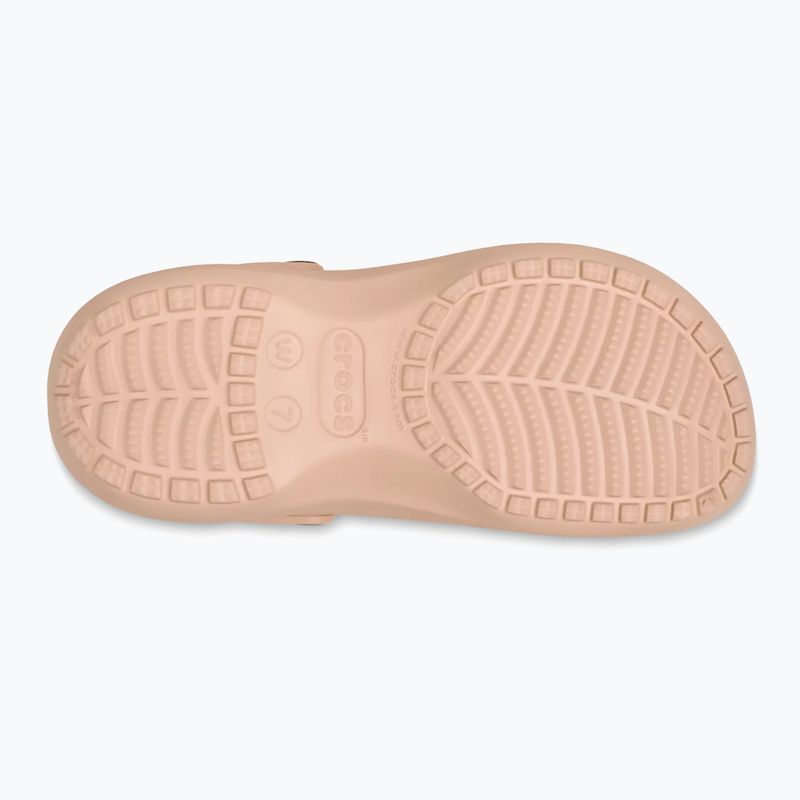 Women's slides Crocs Classic Platform Clog pink caramel 6