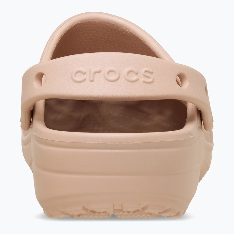 Slides Crocs Classic Floral Cutout Clog pink caramel 3