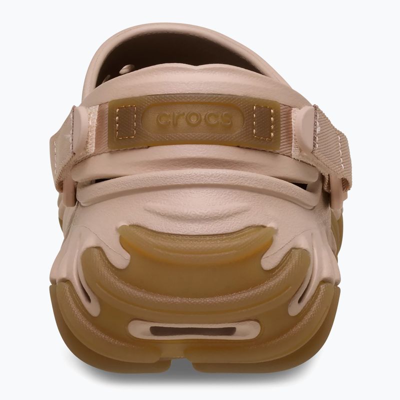 Slides Crocs Echo Gum Ro Clog pink caramel 12