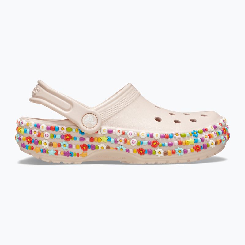 Children's slides Crocs Classic Beaded Band Clog Kids quartz 10