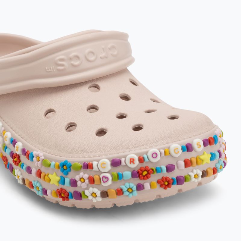 Children's slides Crocs Classic Beaded Band Clog Kids quartz 8