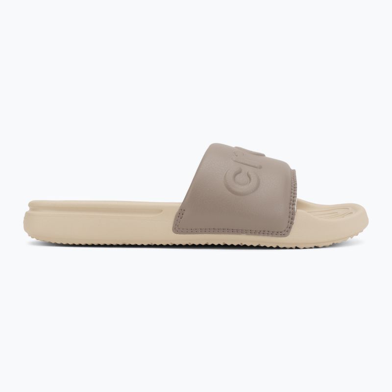 Women's slides Crocs All Day bone/taupe 2