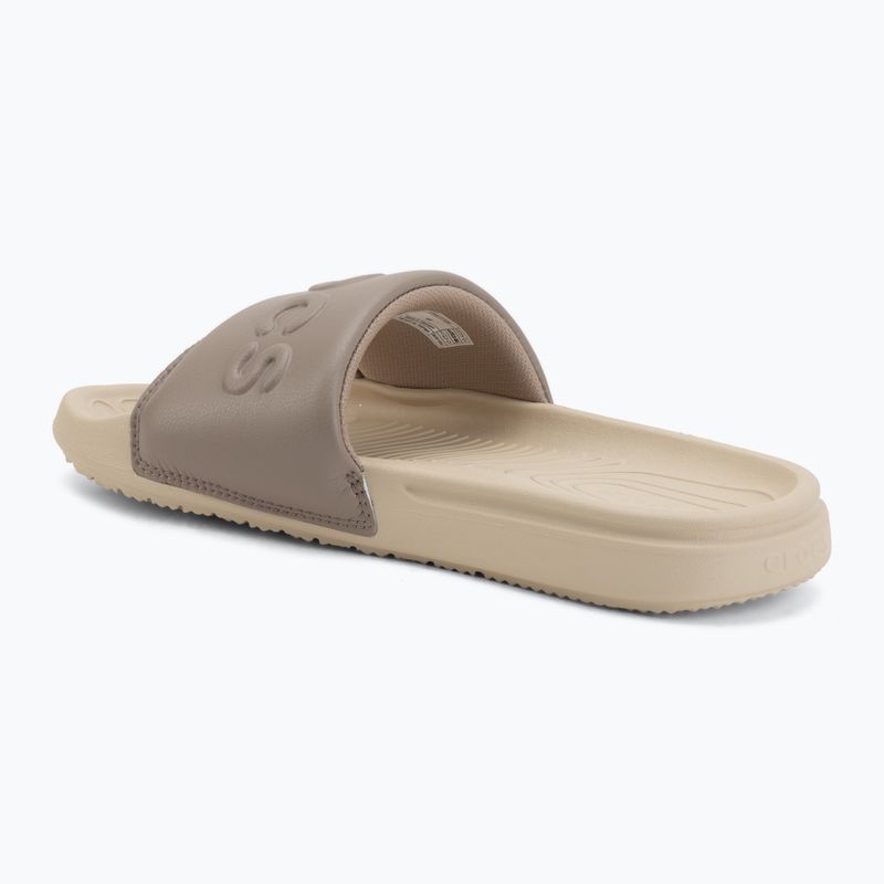 Women's slides Crocs All Day bone/taupe 3