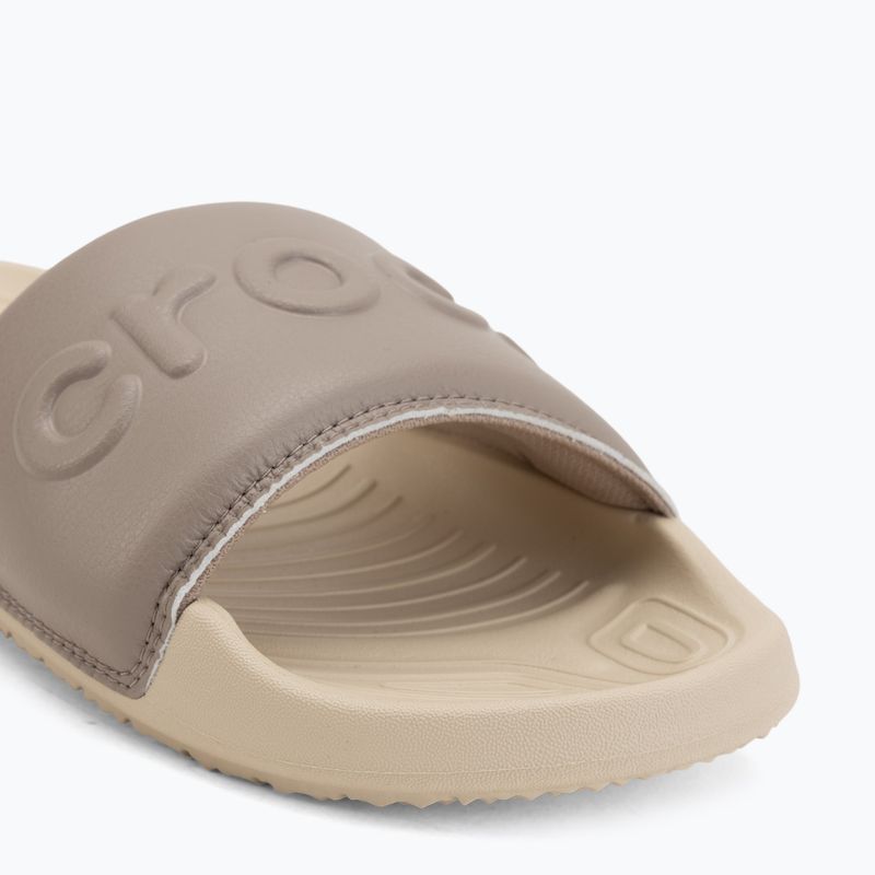 Women's slides Crocs All Day bone/taupe 7