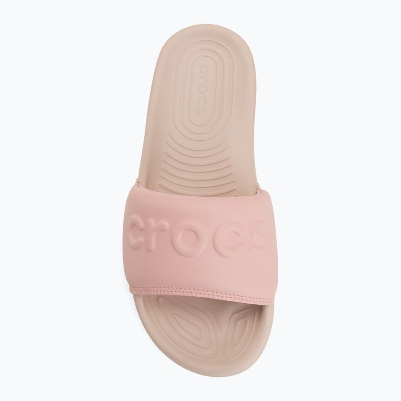 Women's slides Crocs All Day powder pink 5