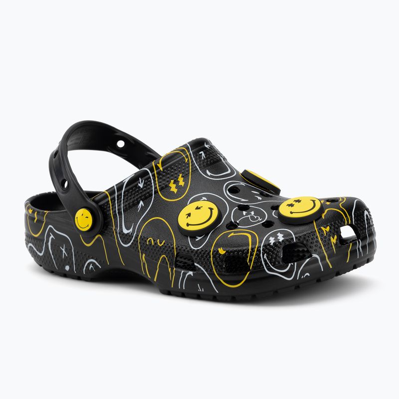 Slides Crocs Classic Smiley multicolor 2